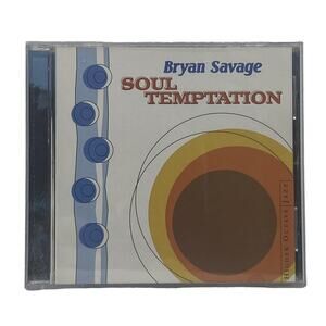 Bryan Savage - Soul Temptation CD Apr 1998 Higher Octane Sax Guitar Jazz Funk